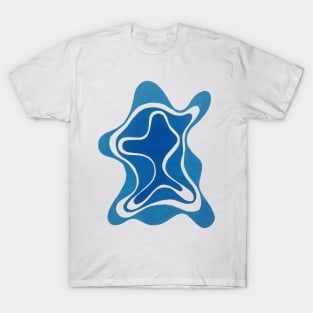 blue blob T-Shirt